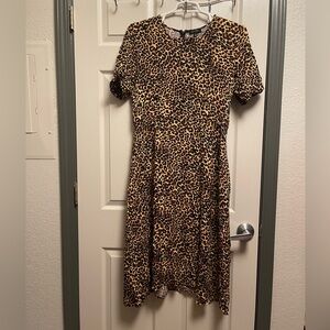 Jessica Simpson Leopard Print Women's Dress